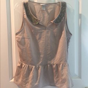 Insanely cute peplum tank
